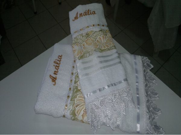 Conjunto Toalha 02 Peças Personalizado